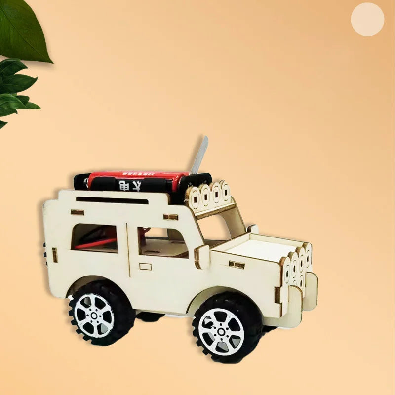 DIY Electric Car Model Model STEM Kit Children Technology Science Toys Experimental Tool Kit Learning Education Kid Teaching Aid