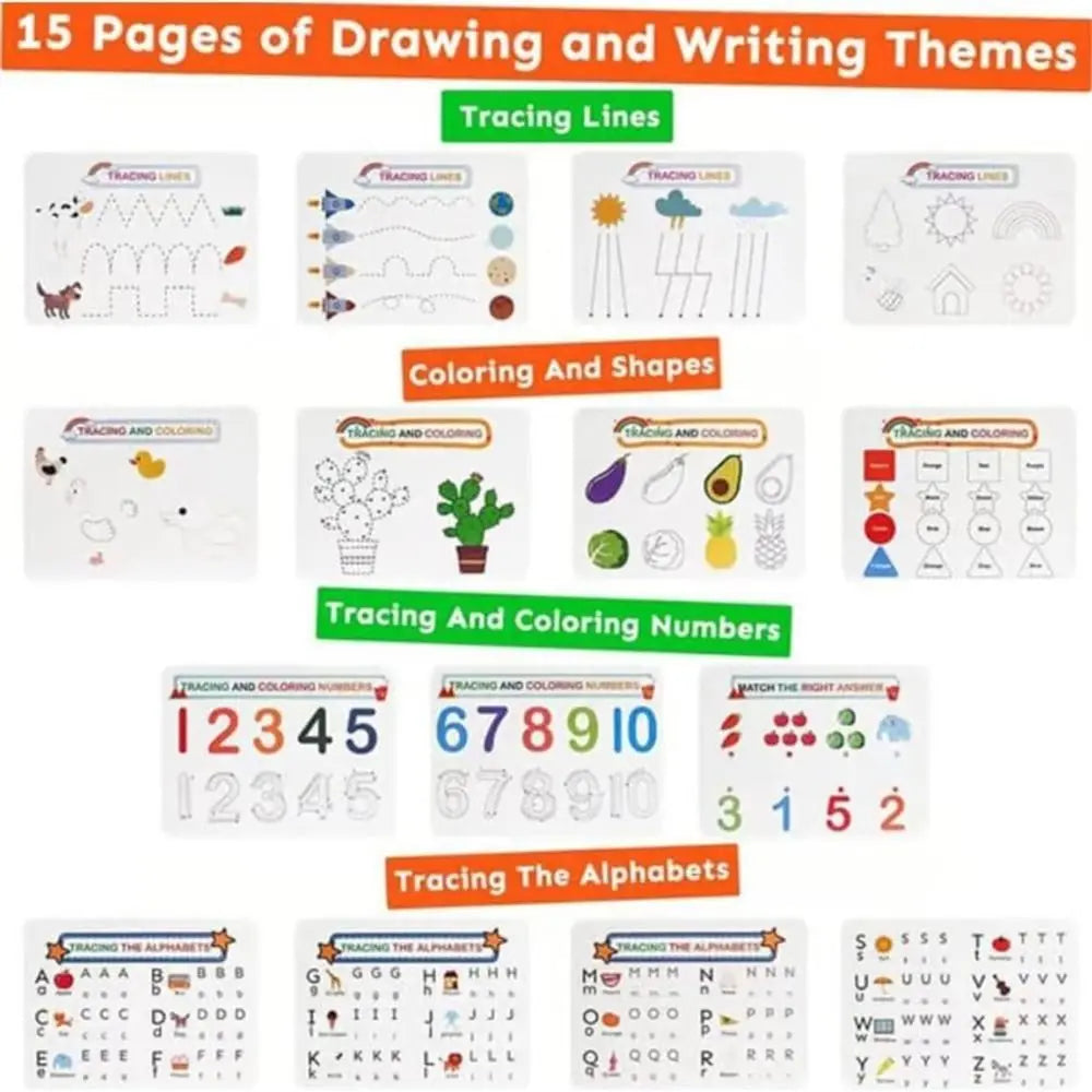 for Toddlers My Preschool Busy Book Creative Gift Learning Activities Toddler Busy Book Education Workbook Preschool Busy Book