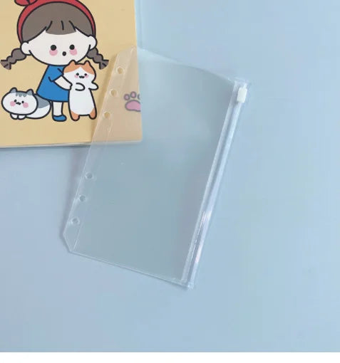 2026Colored A5 A6 Loose Leaf Notebook Refill Spiral Binder Inner Page Weekly Monthly To Do Line Dot Grid Inside Paper Stationery