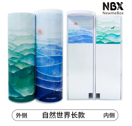 Pencil-box Multi-functional Pencil Case Plastic Double-layer Creative Pencil-box for children  Writing case