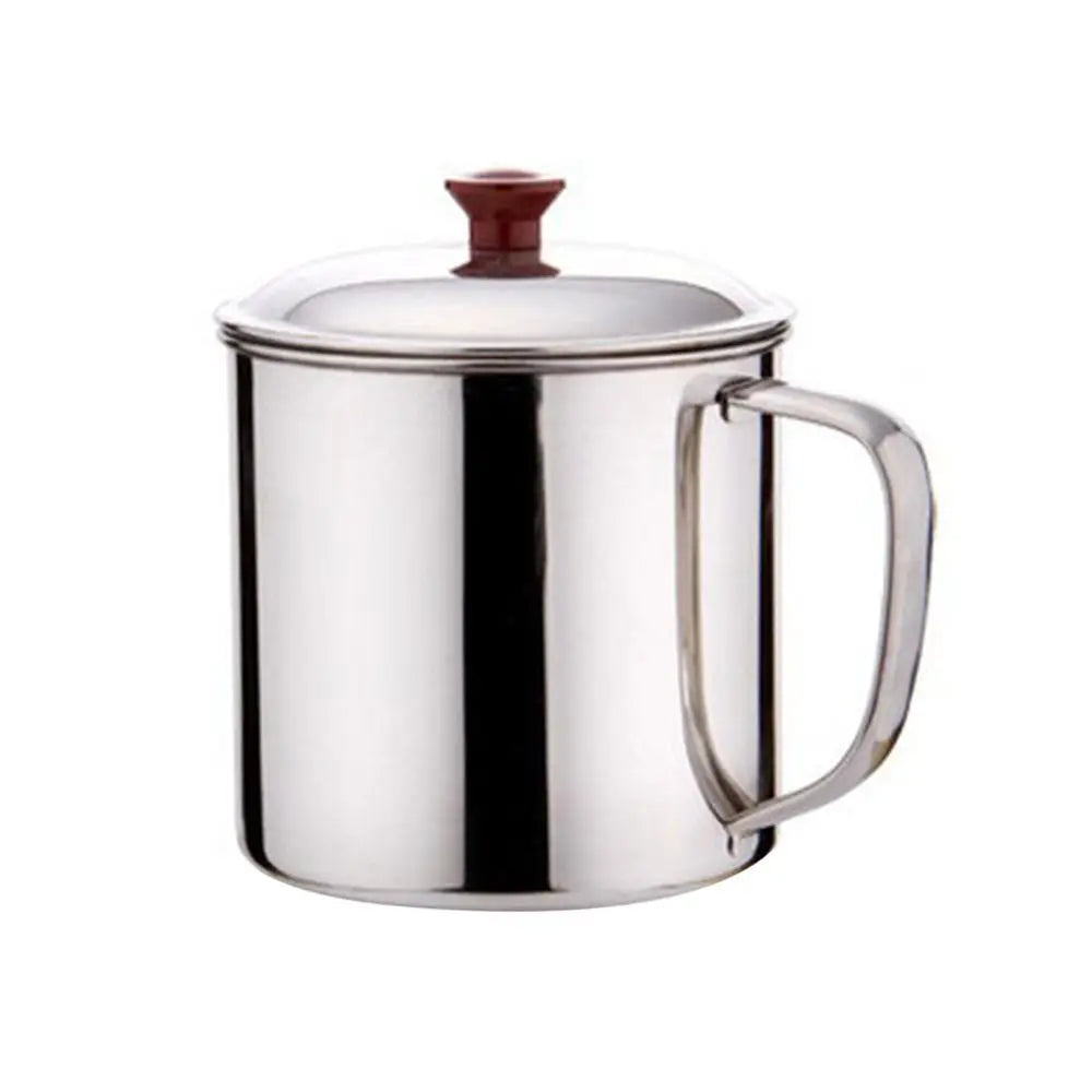 Portable Stainless Steel Tea Drinking Metal Tumbler Pint Cup Camping Coffee Mug Camping Outdoor