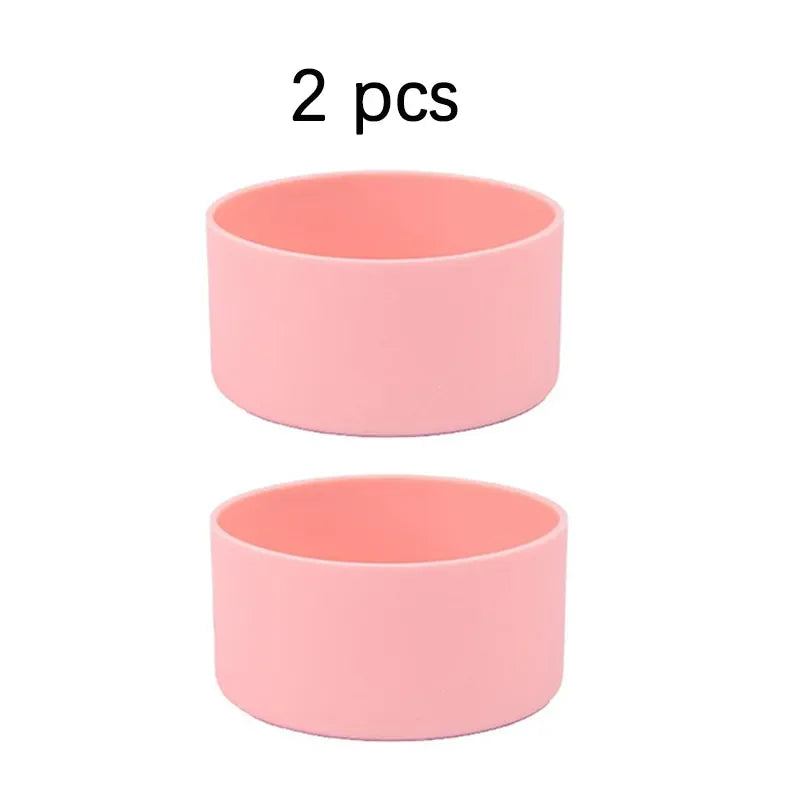 2PCS Silicone Boot Bottom Sleeve Cover for Stanley 40oz Tumbler Quencher Adventure and Ice Flow Flip 30 Oz 20 Oz Water Bottle