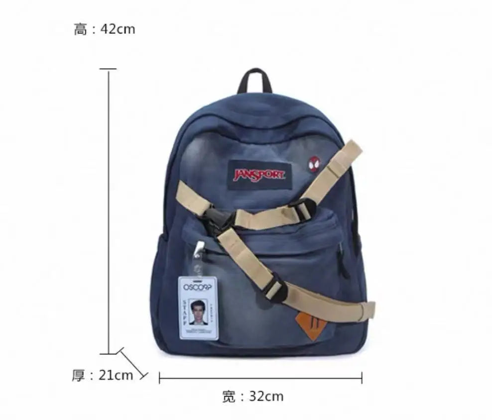 In Stock Jansport Backpack Peter Parker Spider Man Brand New Day The Amazing Spider Man Merchandise Movies Merchandise Gifts