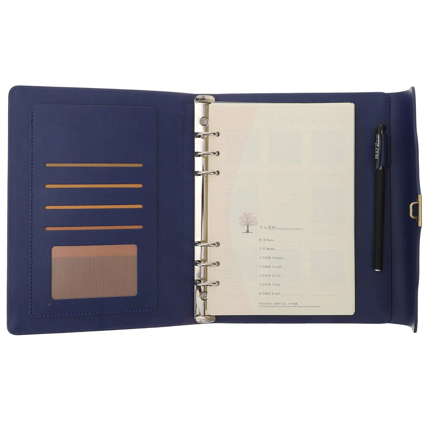 Business Notebook PU A5 Notepad with Three Digit Combination Lock Lockable Personal Secret Diary Office Daily Planning Journal