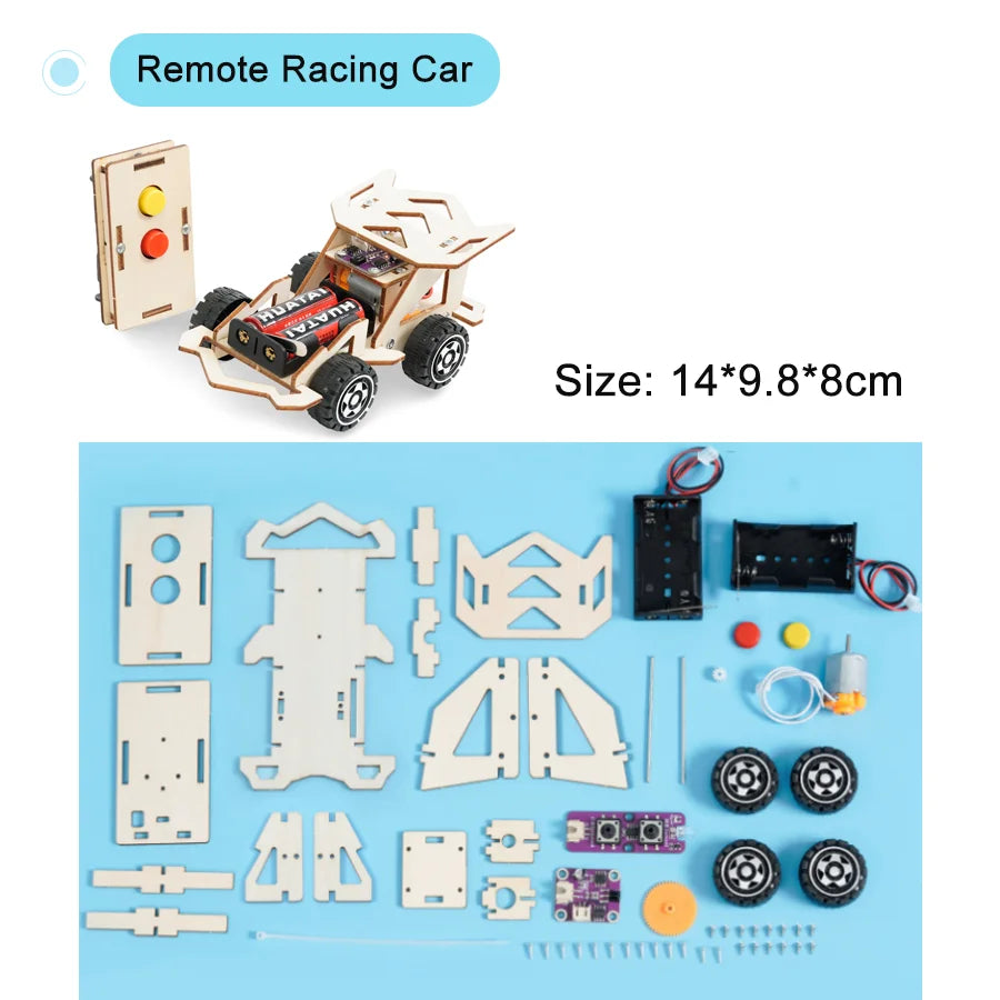 DIY Science Experiment Physical Model STEM Kit Handmade Assembly Craft Technology Kids Educational Toy Project for School Supply