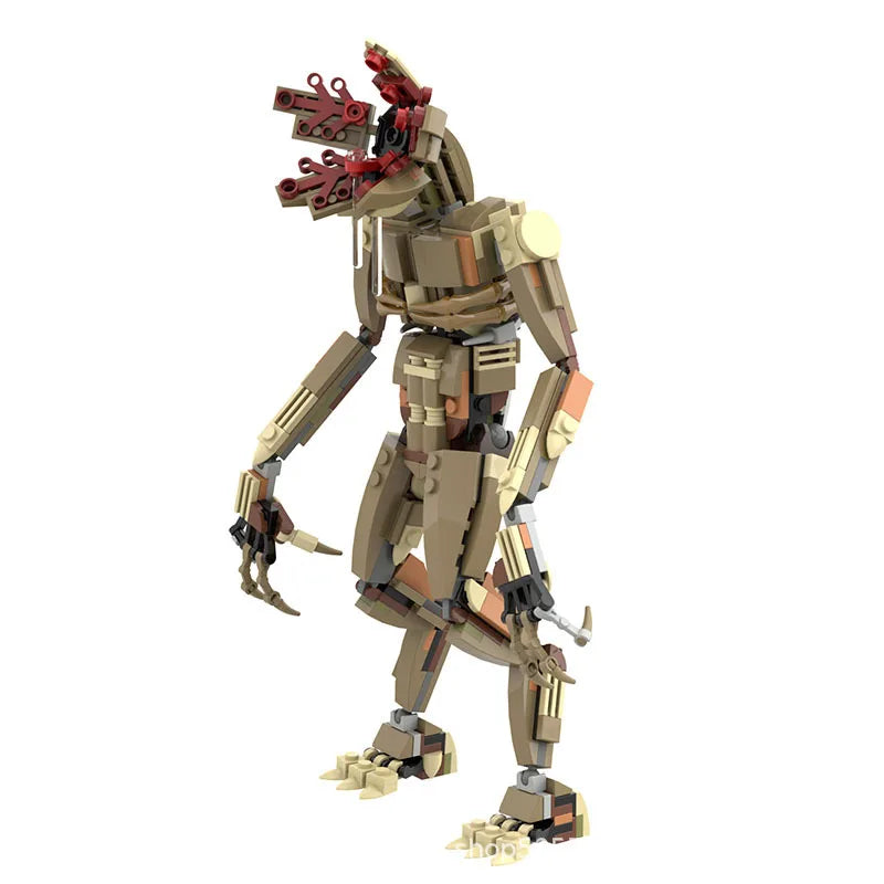 MOC Monster Building Blocks Kit For Strangered Vecna Clock Eleven Van Bricks Model Desktop decoration Toys For Kid Gift