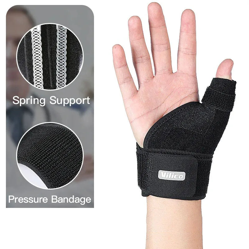1Pcs Arthritis Wrist Support Protector Tendon Sheath Injury Recovery Wrist Brace Splint Finger Sprain Retainer Band