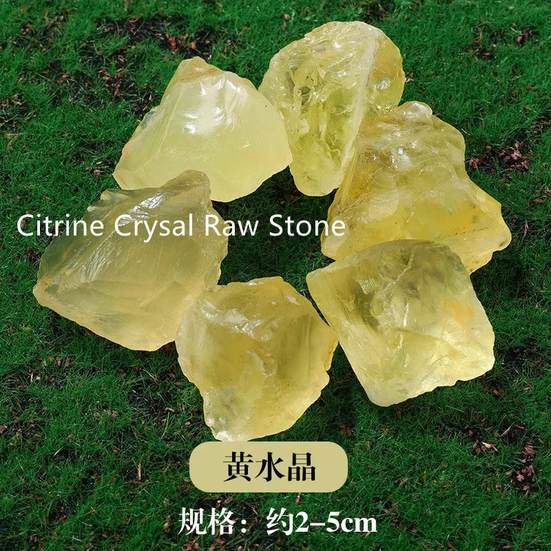 Turkish Raw Citrine Crystal Jewelry Set for Women Freshwater Pearl Quartz Irregular Lucky Stone Necklace Ring Hook Earring Sets