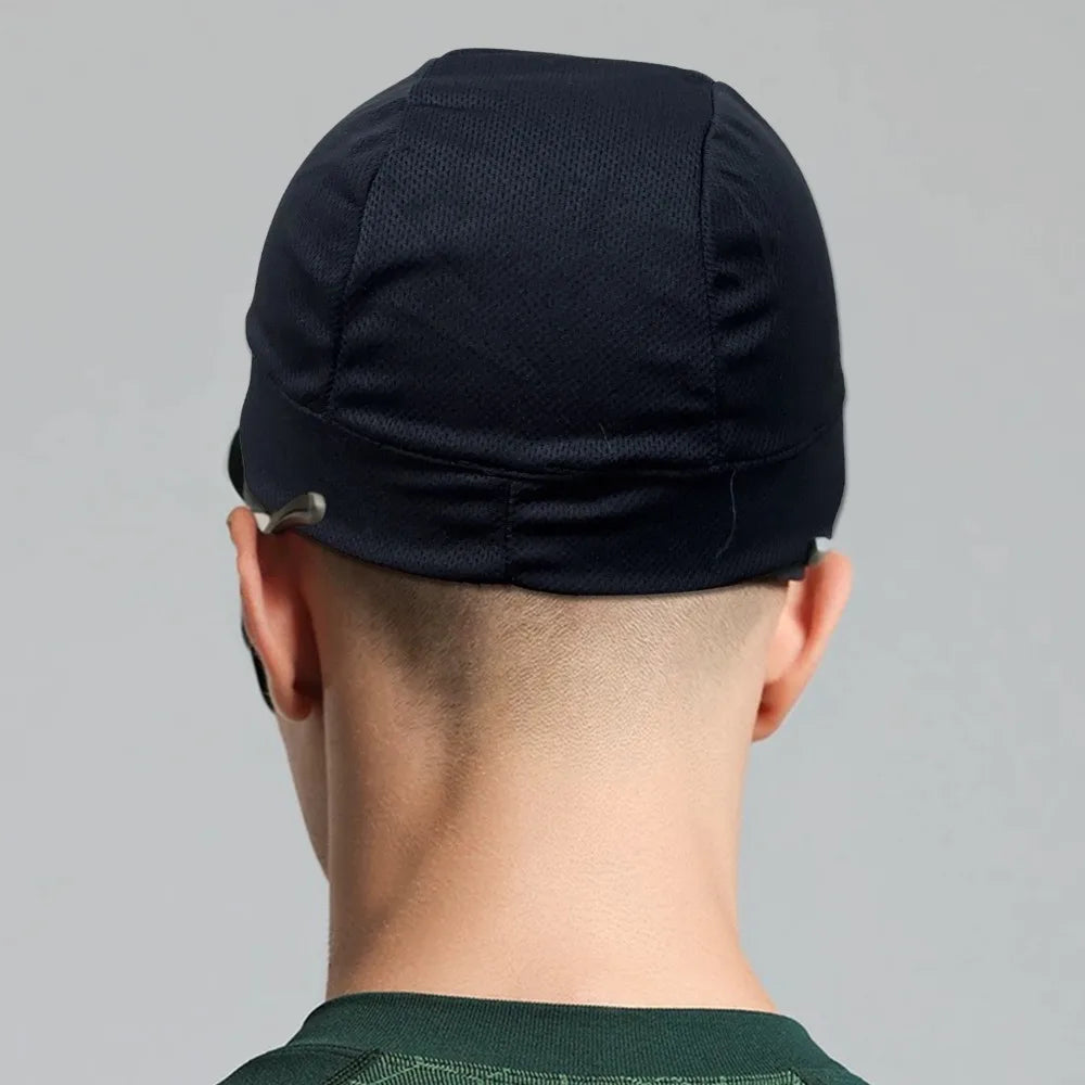 5/2/1pc Summer Cooling Skull Caps Helmet Liner Anti-UV Anti-Sweat Wicking Cycling Running Motorcycle Riding Under Hard Hat Liner