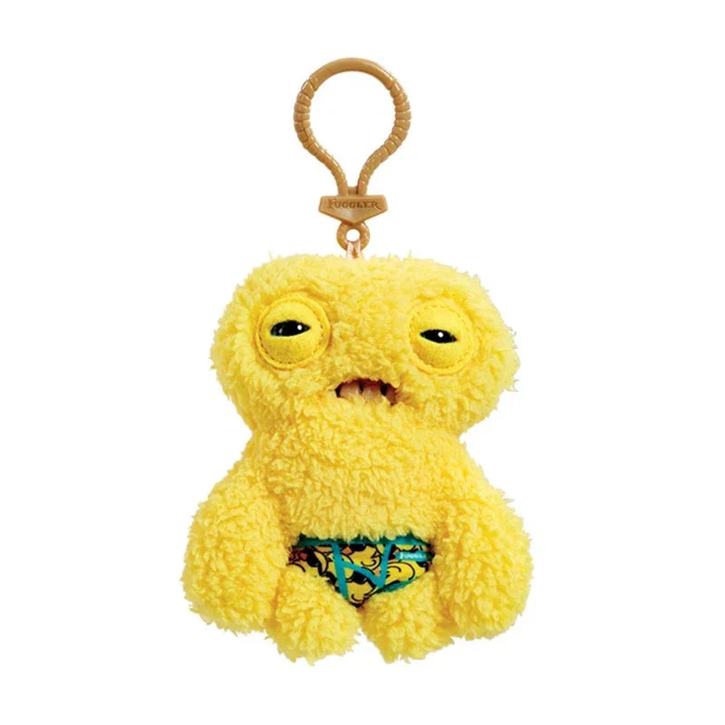 Fuggler Funny Ugly Monster Plush Toys Keychain Monster Rabbits Cute Stuffed Fugg Kawaii Peluche Dolls Pendants Gifts Kid 12CM