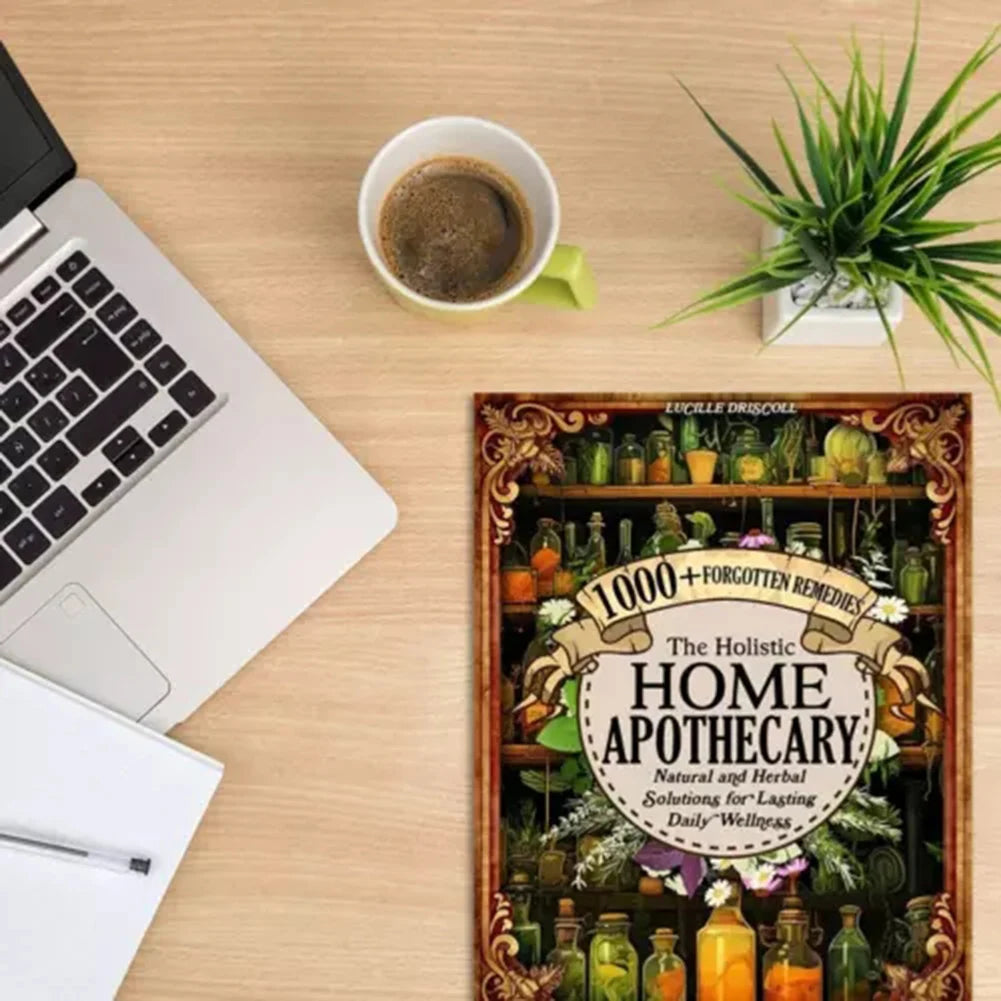 1000+ Natural and Herbal Daily Wellness The Holistic Home Apothecary Book: Natural Healing Guide,Forgotten Home Apothecary Book
