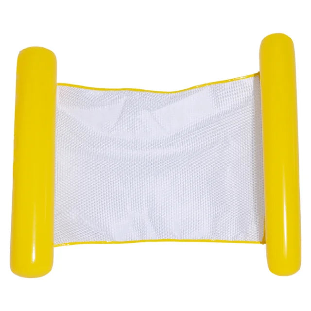 Summer Foldable Water Hammock Swimming Pool Inflatable Air Mattress for Swimming Beach Lounger Floating Sleeping Bed Chair