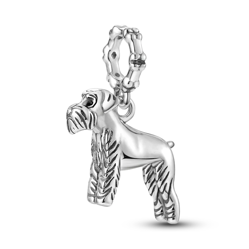 925 Silver elephant lion rhinoceros dinosaur Animal Charms Beads Fit 4MM hole diamet Bracelets Fine DIY Christmas Jewelry Gifts