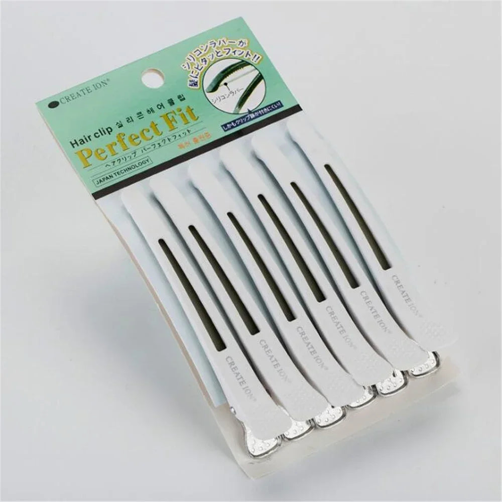 5/6Pcs Alligator Hair Clips Hairdressing Clamps Claws Section Clip Barber Crocodile Hairpin Salon Styling Tools Hair Accessories