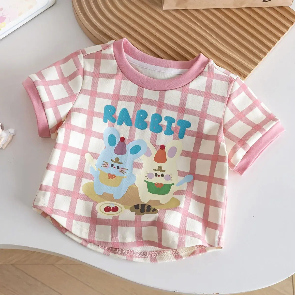 2026 Summer Children's Clothing T-Shirt Kids Clothes Boys Girls Summer Cartoon Tops Short Sleeve Clothes