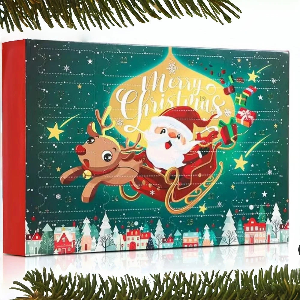Christmas Socks Advent Calendar – 24 Pairs of Festive Countdown Stockings