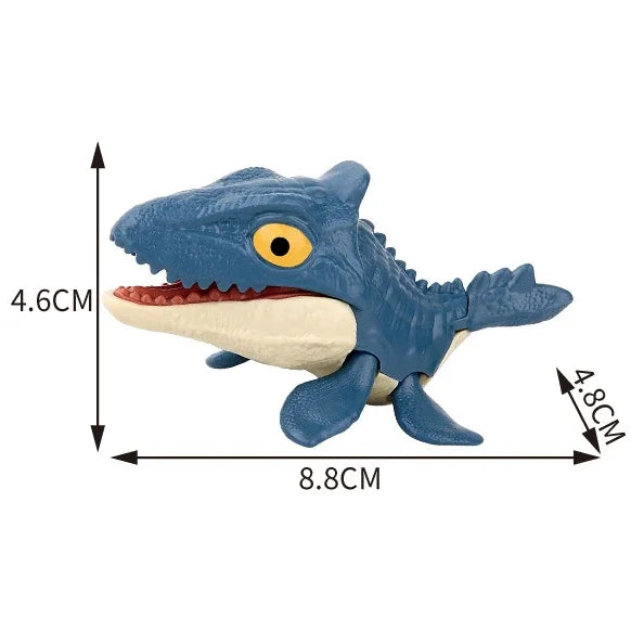 Jurassic Finger Dinosaur  Tyrannosaurus Model Toys for Kids Finger Biting Dinosaurs Movable Joints Dinosaur Toy for Boy Gift