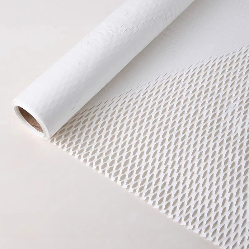 Honeycomb Mesh Embossed Paper Floral Art Bouquet Flower Arrangement Gift Wrapping Material Waterproof Designer High Quality