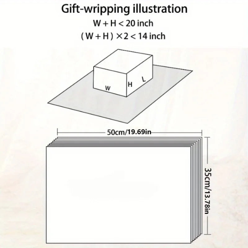 50/10pcs Tulip Pattern Thin Paper Gift Wrap, for DIY Crafts, Ideal for Valentine's Teacher'S Day Mother'S Day Birthday Presents