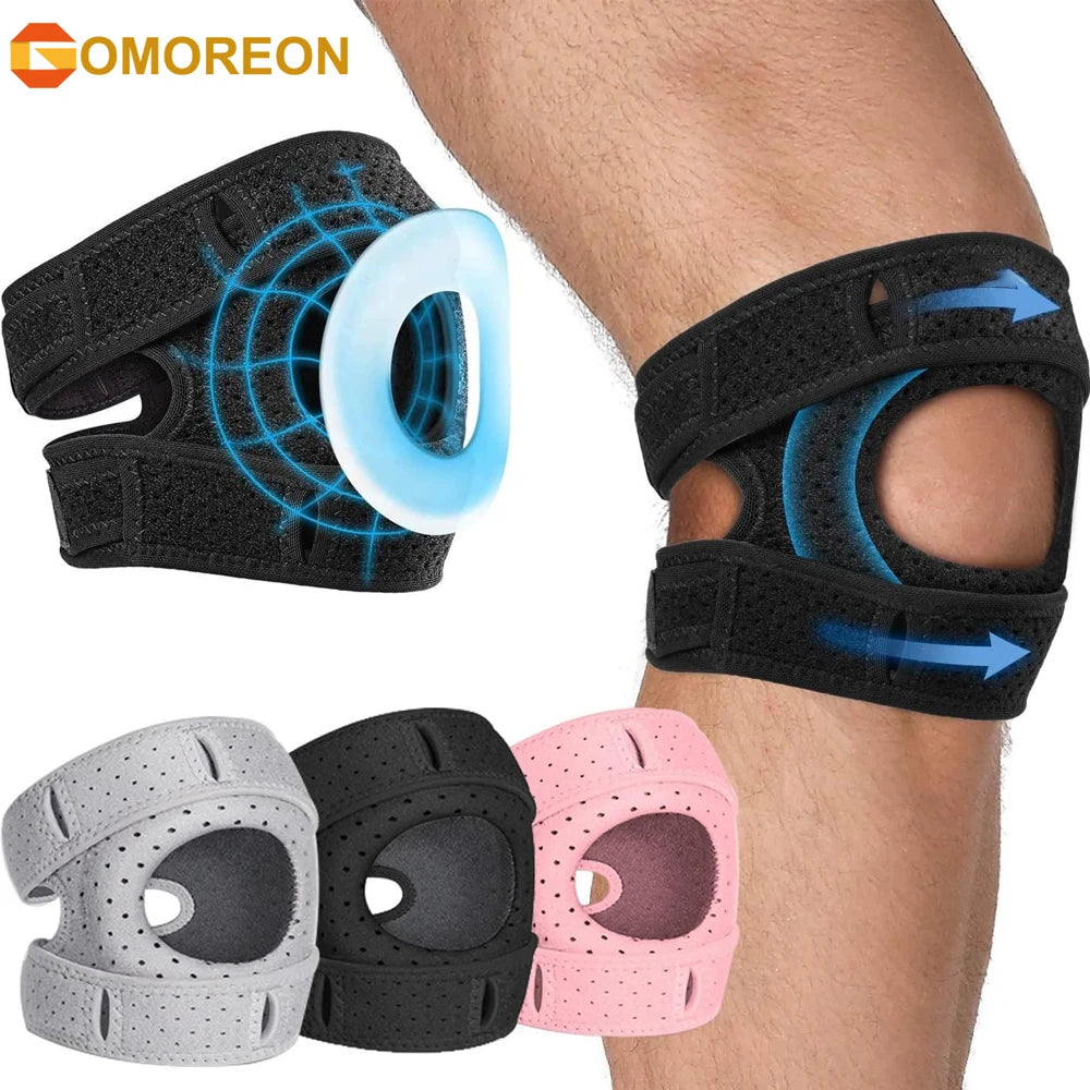 1PCS Knee Brace for Kids, Adjustable Knee Support for Meniscus Tear, Knee Pain, Arthritis, Injury Recovery, Running, Workout