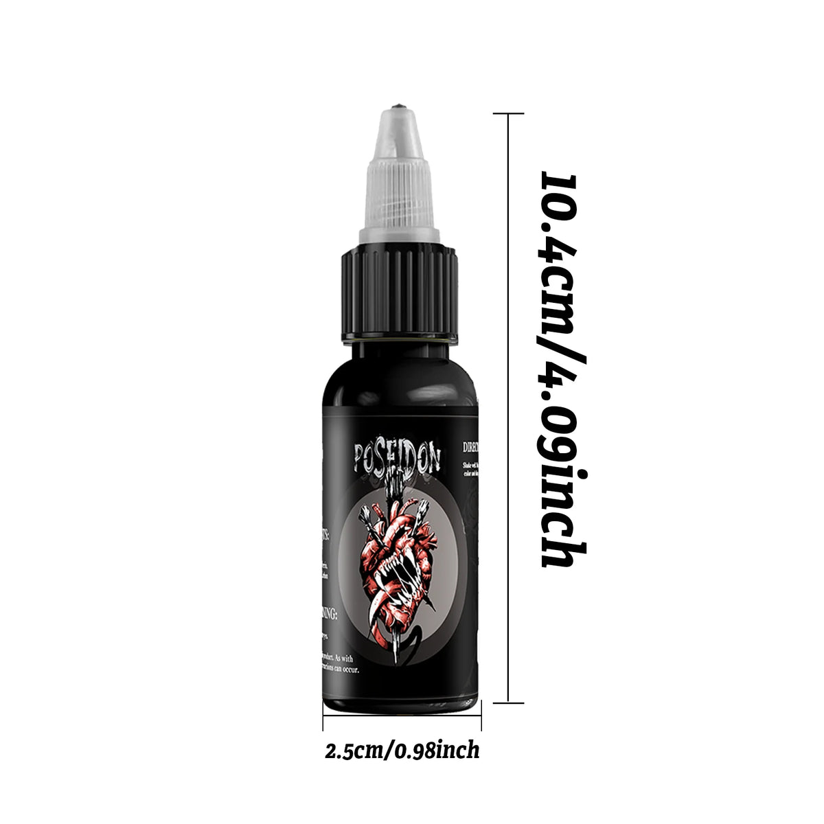 POSEIDON 30ML 5 Color Tattoo Ink Professional Longlasting Tattoo Pigment Permanent Body Art Pigment Tattoo Ink Tattoo Supplies