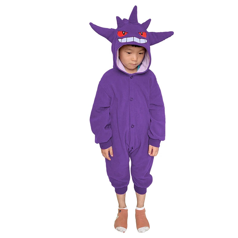 Kids Kigurumi Baby Onesies for Children Cartoon Pajamas Animal Cosplay Costume Halloween Christmas Outfits Boys Girls Homewear