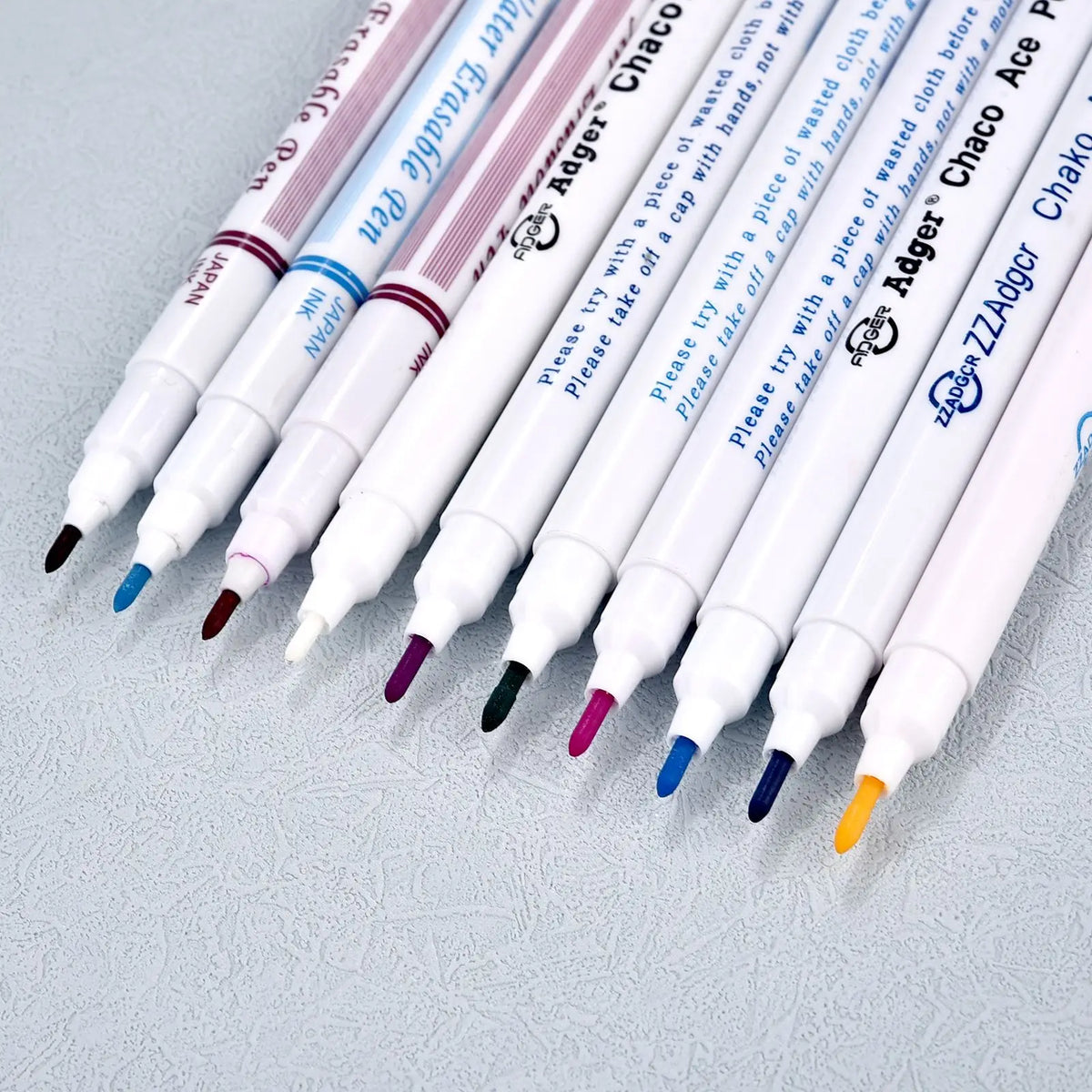 1/3pcs Disappearing Erasable Ink Fabric Marker Pen Cross Stitch Water Erasable Pen Tailor'S Quilting Sewing Tools Dressmaking