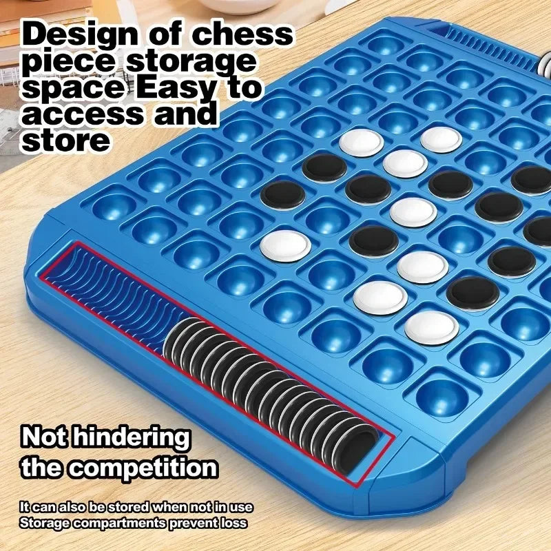 Dual-Side Flip Board Game – 2 Player Strategy & Logic Training Toy