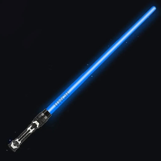 75CM Sword Lightsaber Red and Blue Double Saber Rave Transformation Children Cosplay Flashing Toy Party Glow Swords