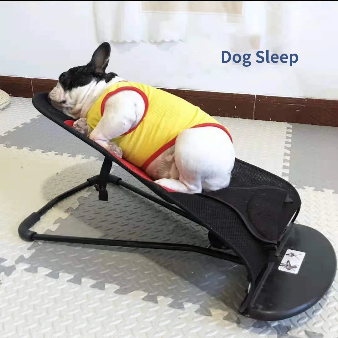 summer Foldable Rocking Chair for Pets, Sleeping Sofa, Breathable Bed, Adjustable Outdoor Play, Rest Swing, Small Pet Supplies