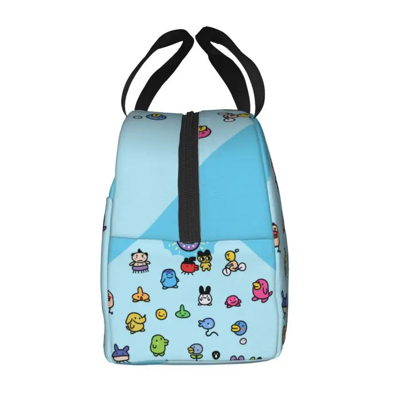 Custom Tamagotchies Cartoon Insulated Lunch Tote Bag for Women Resuable Cooler Thermal Bento Box Kids School Children