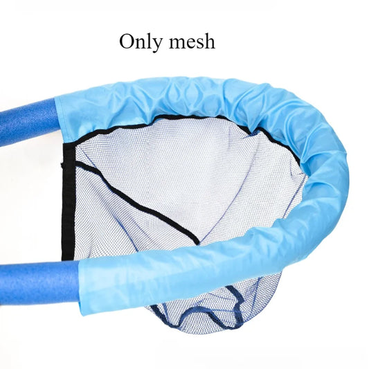1Pcs Swimming Pool Float Chair Mesh Net Seat Water Hammock Lounge Foam Noodle Floating Chair for Adult Kid Summer Beach Toy