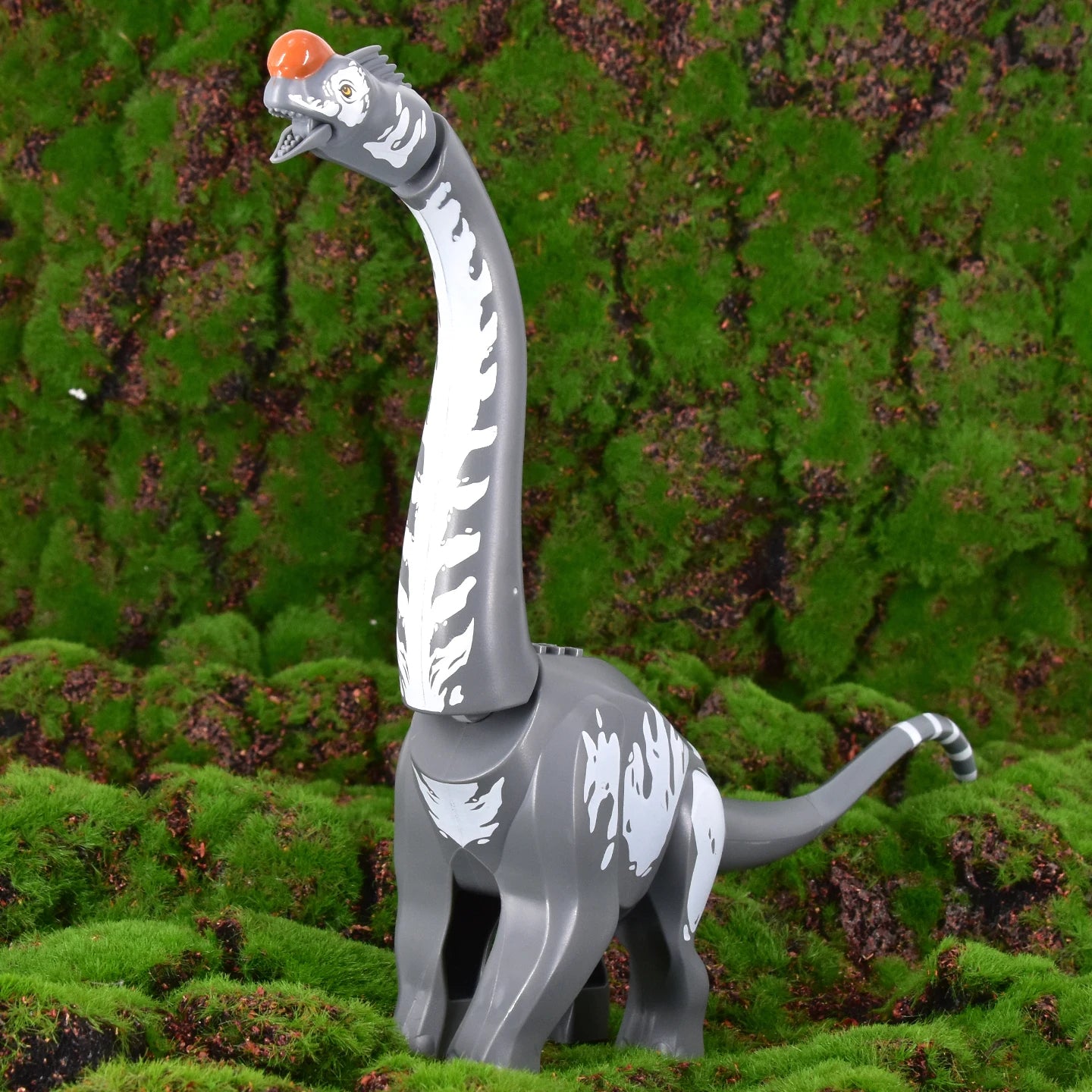 Jurassic Dinosaur World Titanosaurus Realistic Design Soft Rubber Material Building Bolcks Bricks Dinosauios Park figures Toys
