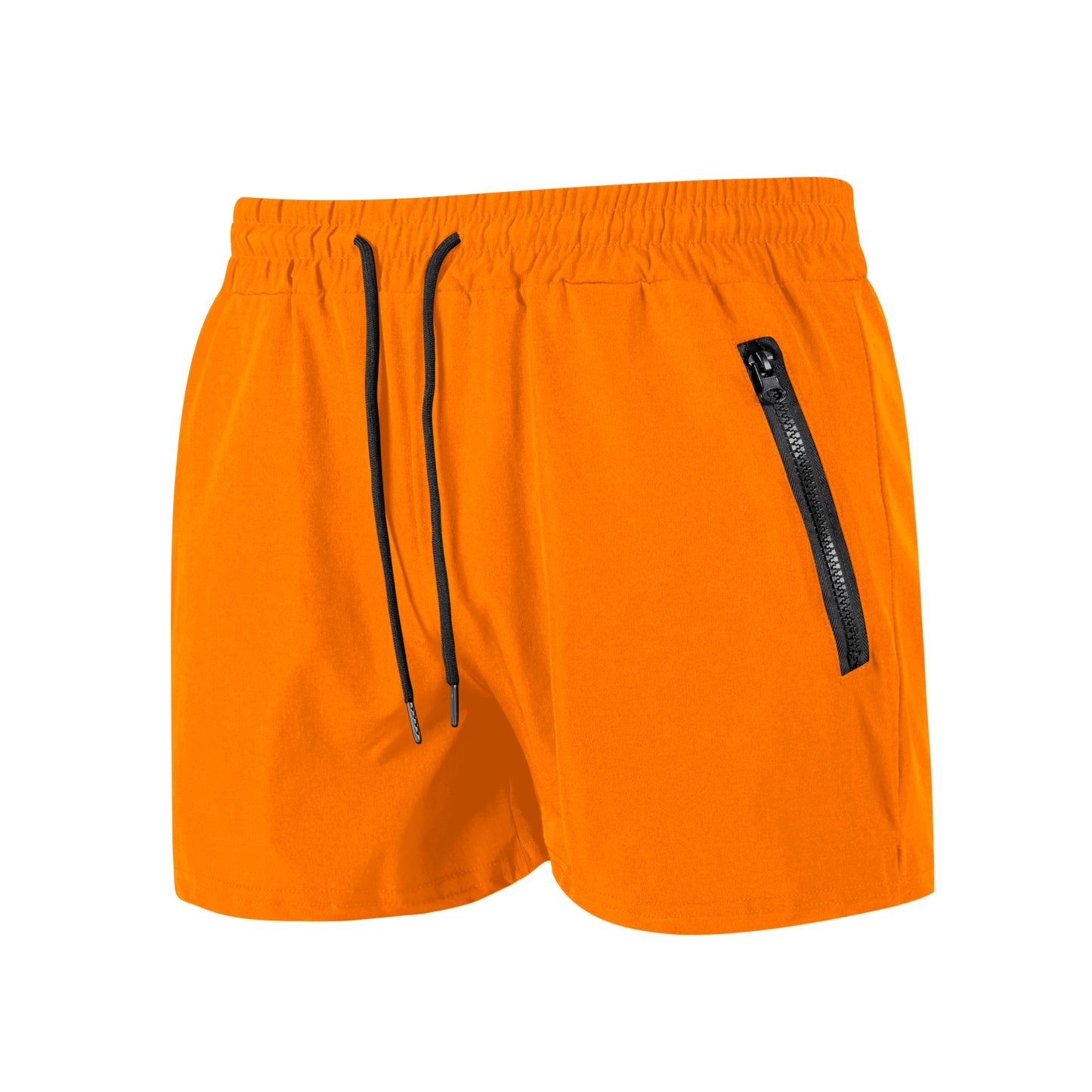 Mens Swim Trunks with Zipper Pockets Mesh Liner Summer Beach Board Shorts Quick Dry Swimming Bathing Suit Swimsuit Swimwear