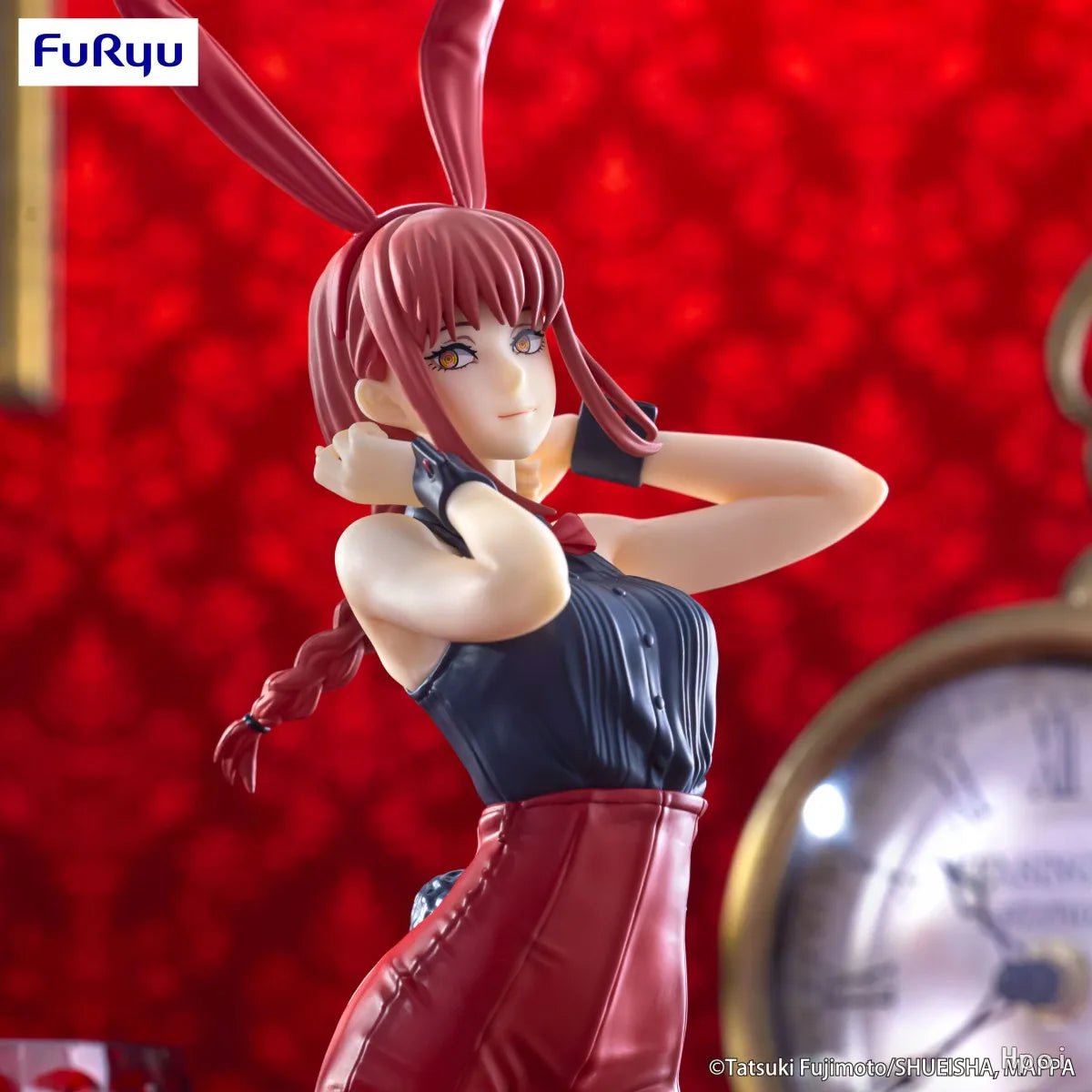 Anime Chainsaw Man Denji Makima Figure Cute Bunnies Action Figure Pochita Figure Model ToyCollection Gift Kawaii Girl Dolls