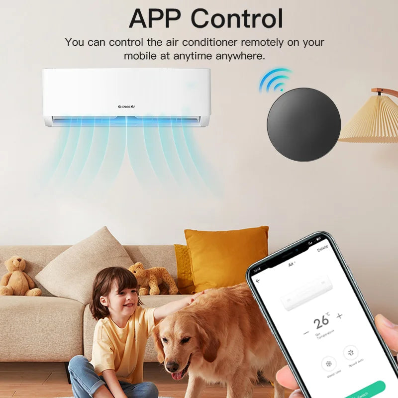 Tuya WiFi IR RF Remote Control 315MHz 433MHz APP Remote Control For All Air Conditioner TV LG SmartLife Work with Yandex Alexa
