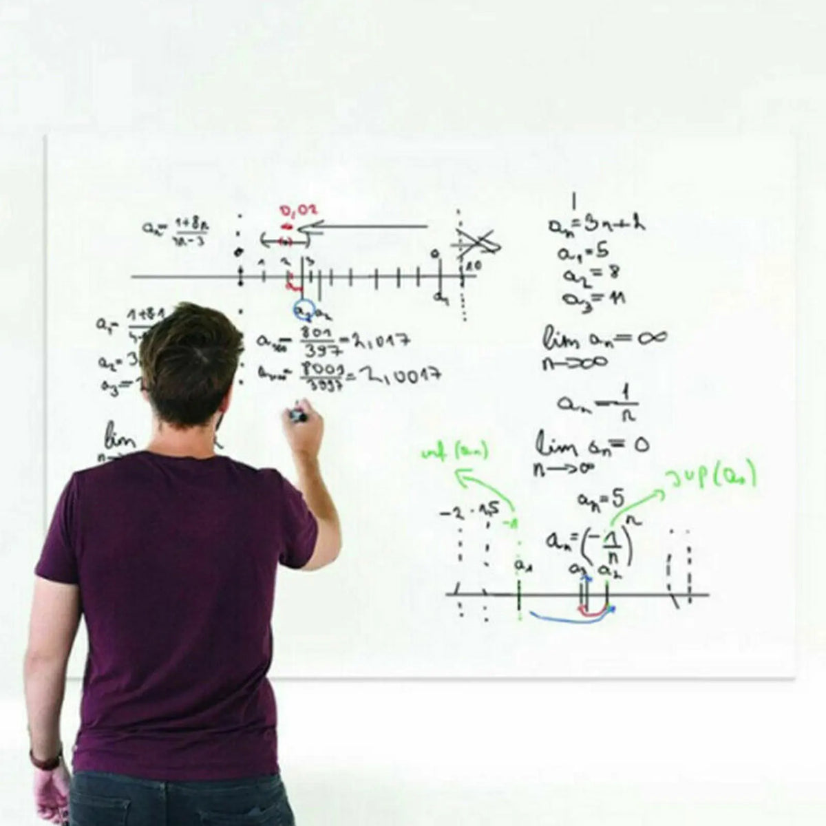 Reusable ChalkBoard Paper Safe Strong Adhesive Stickers Chalkboard for Teaching Drawing Painting school supplies