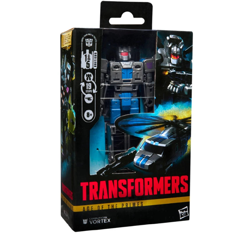 In Stock Hasbro Transformers Classic Toys Age Of The Primes Deluxe Class Vortex Action Figure Robot Toy Collection Gifts Hobbies