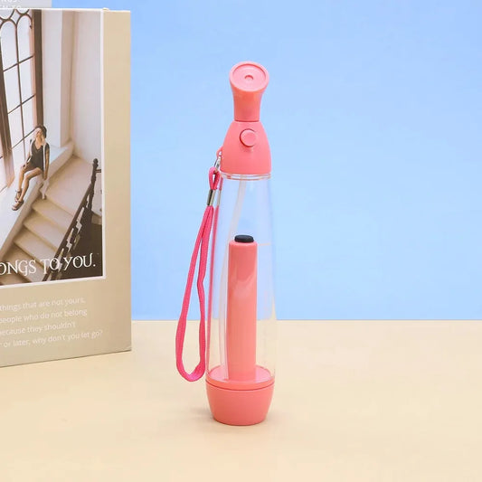 1PC Water Spray Bottle Summer Cooling Mister Set Refillable Personal Mist Pump for Outdoor Travel Home Use Bathroom Accessories
