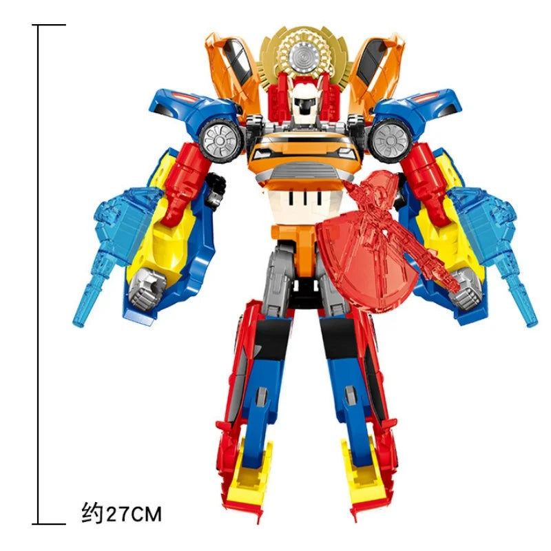 3 In 1 Tobots Transformation Robot Korea Cartoon Brothers Anime Deformation Car Airplane Toys for Child Christmas Gift
