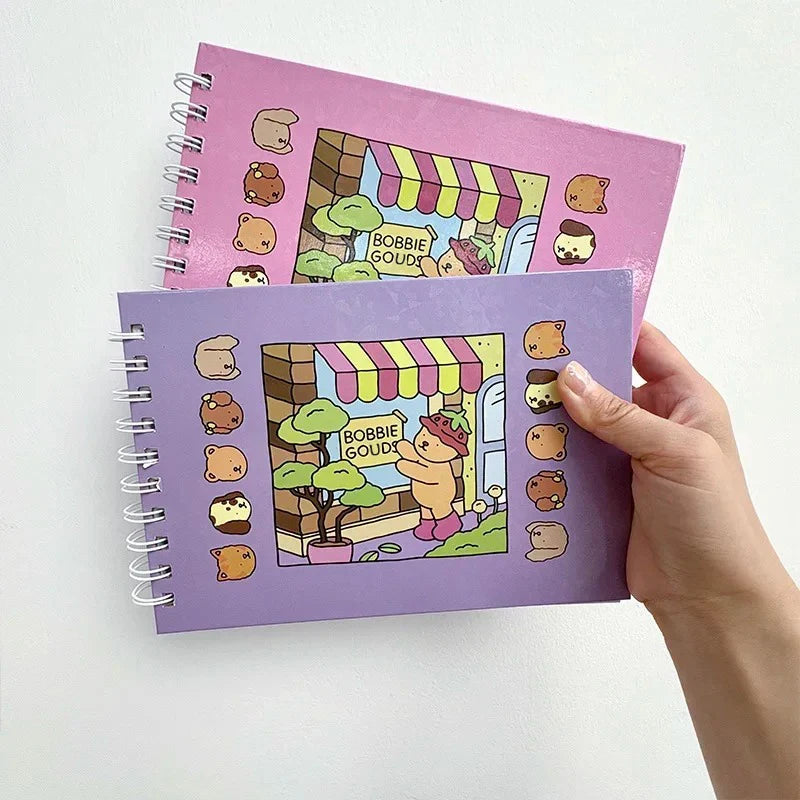 Bobbie Goudg Coloring Book for Adults and Teens Educational Doodle Book Coloring Books Students Stationery Children's Gifts