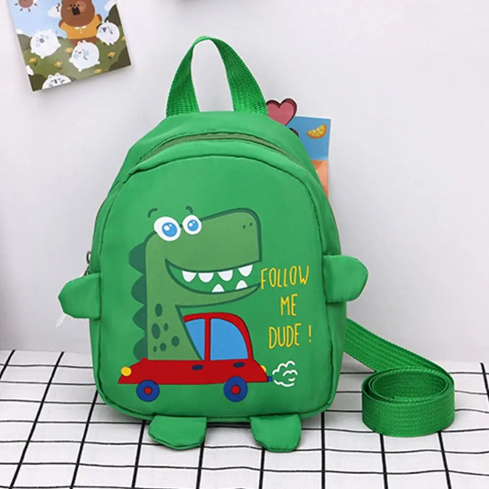 Cartoon Dinosaur Cute Toddler Rucksack Safety Harness Anti-lost Backpacks Boys Girls Kindergarten Schoolbag