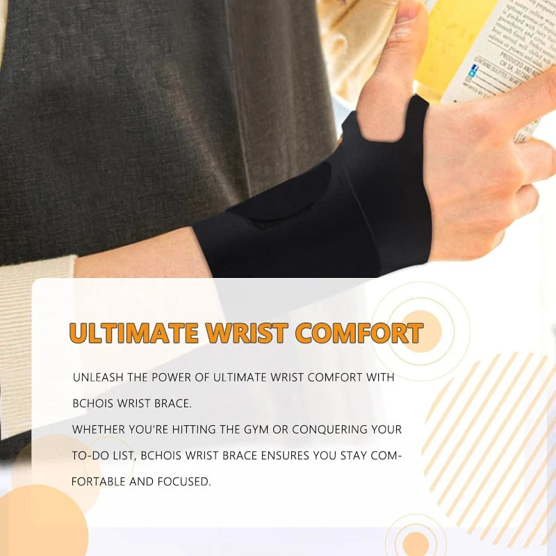 Wrist Brace,Wrist Support for Carpal Tunnel Pain Relief,Ulnar Brace Elastic for Tear,Wrist Wraps Repetitive Wrist Use Injury