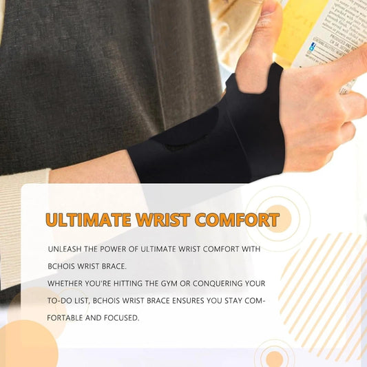 Wrist Brace,Wrist Support for Carpal Tunnel Pain Relief,Ulnar Brace Elastic for Tear,Wrist Wraps Repetitive Wrist Use Injury