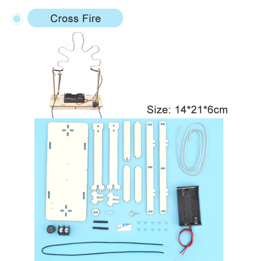 DIY Science Experiment Physical Model STEM Kit Handmade Assembly Craft Technology Kids Educational Toy Project for School Supply
