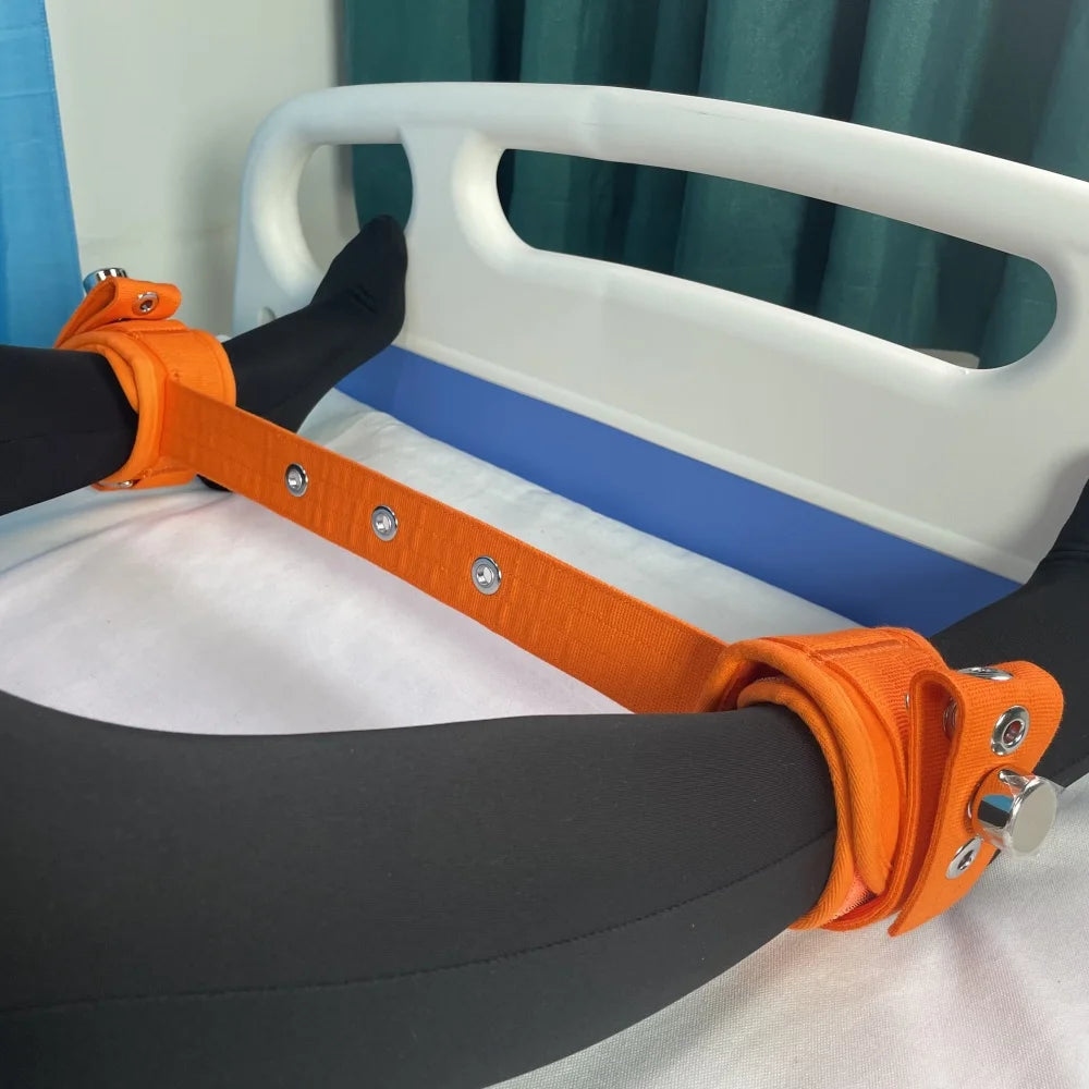 Magnetic Locking Ankle Restrainment Belt Medical Self-Injury Self-Mutilation Restraint Belt Cotton Ankle Belt