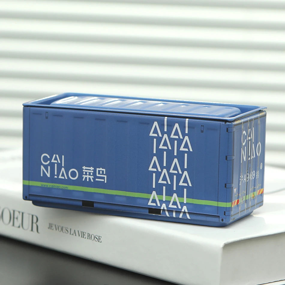 Mini Iron Storage Box Miniature Storage Iron Box Creative Decoration Collect Small Item Desktop Mini Container Model Xmas Gifts