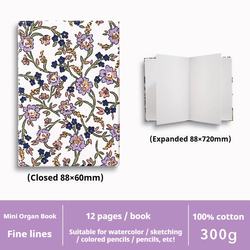 POTENTATE Watercolor 100% Cotton Paper Pad Watercolor Journal Drawing Book Hand Notebook Artists School Sketchbook Drawing Paper