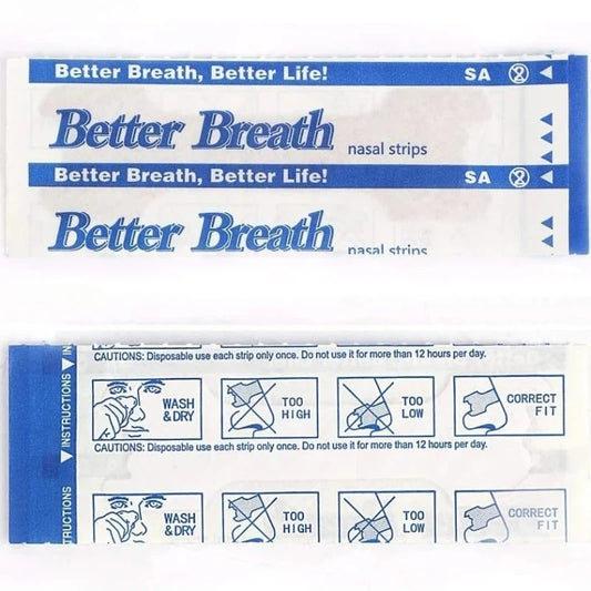 Breathing Nasal Strips  Snoring Anti Snoring Strips Easier Better Breathe Health Care Right Way Stop Sleeping Well 20/50/100pcs