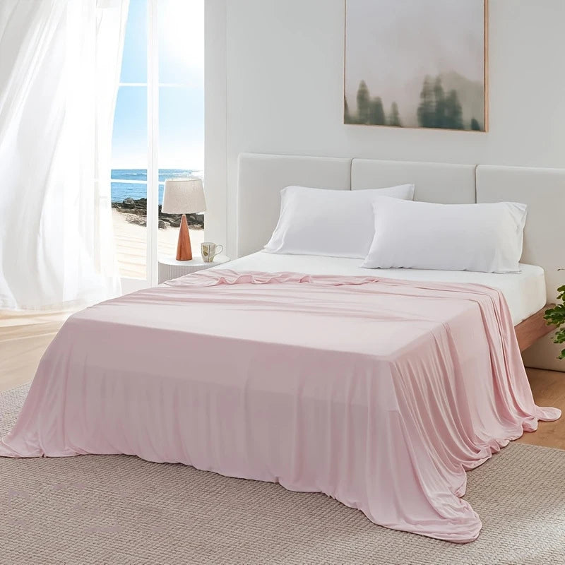 Summer Bed Blanket Ice Silk Cooling Blanket Air Conditioning Quilt Skin-friendly Light And Thin Breathable Quilt For Home Office